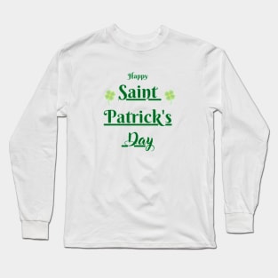 Saint Patrick's Day Long Sleeve T-Shirt